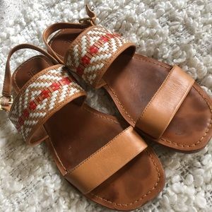 Frye Leather Sandals Size 10